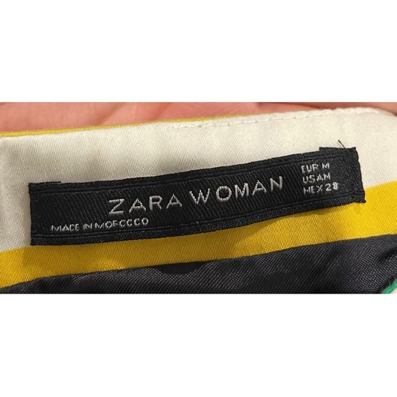 ZARA Multicolor Striped Mini Skirt - Picture 2 of 3